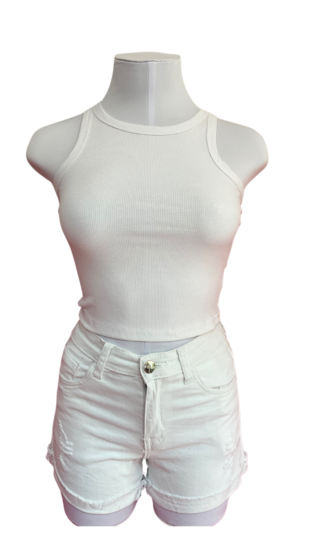 Camisa para Dama top basic blanco  CTD1170-35