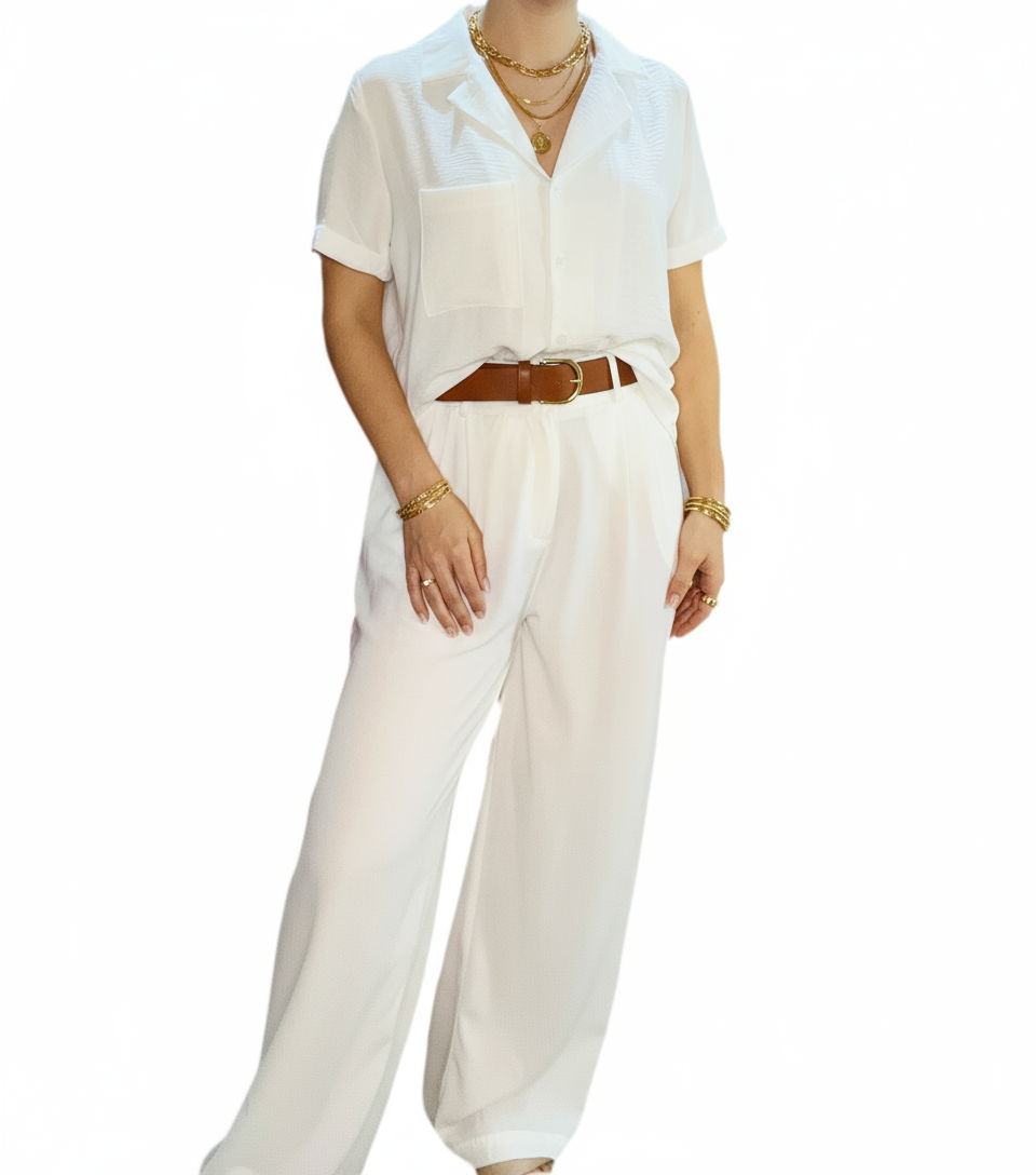 Camisa para dama mujer blanca CTD1152-16 495350