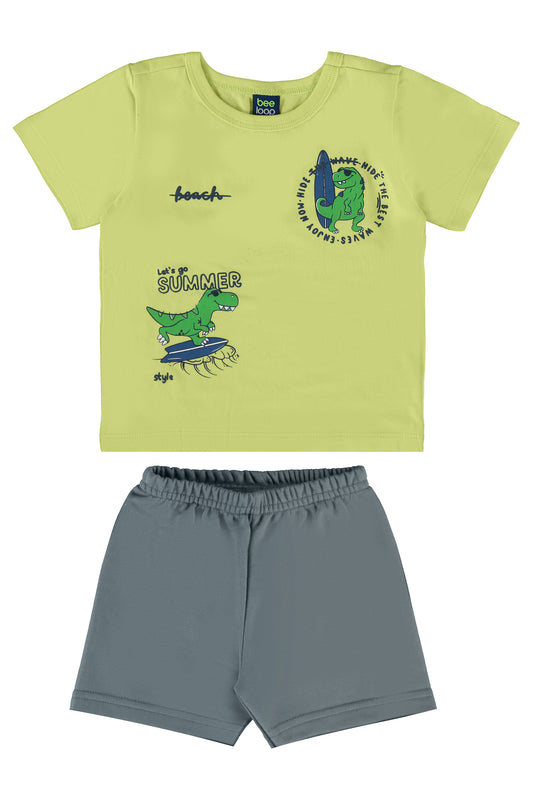 Conjunto set dos piezas para Bebe niño Short y Camisa 17999-130535 445315 bee loop