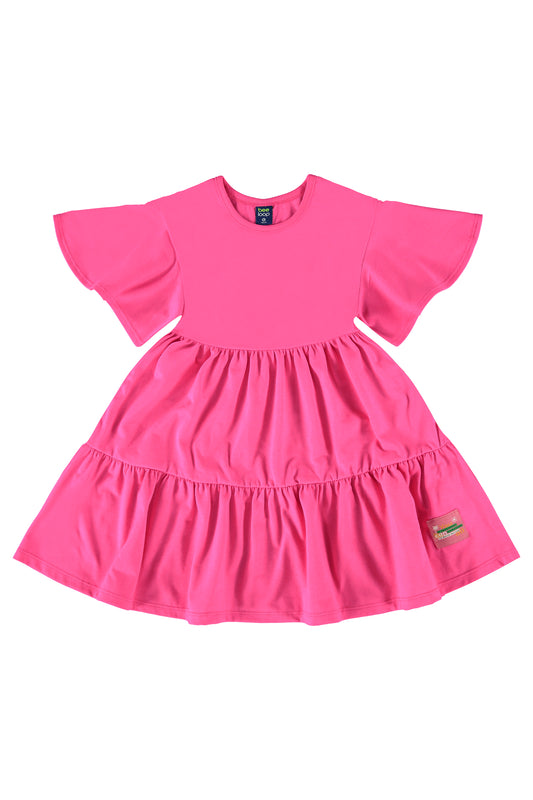 Vestido rosado niña 18026 545445