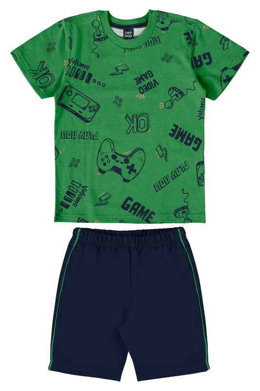 Conjunto short camisa Niño 18040 bee loop