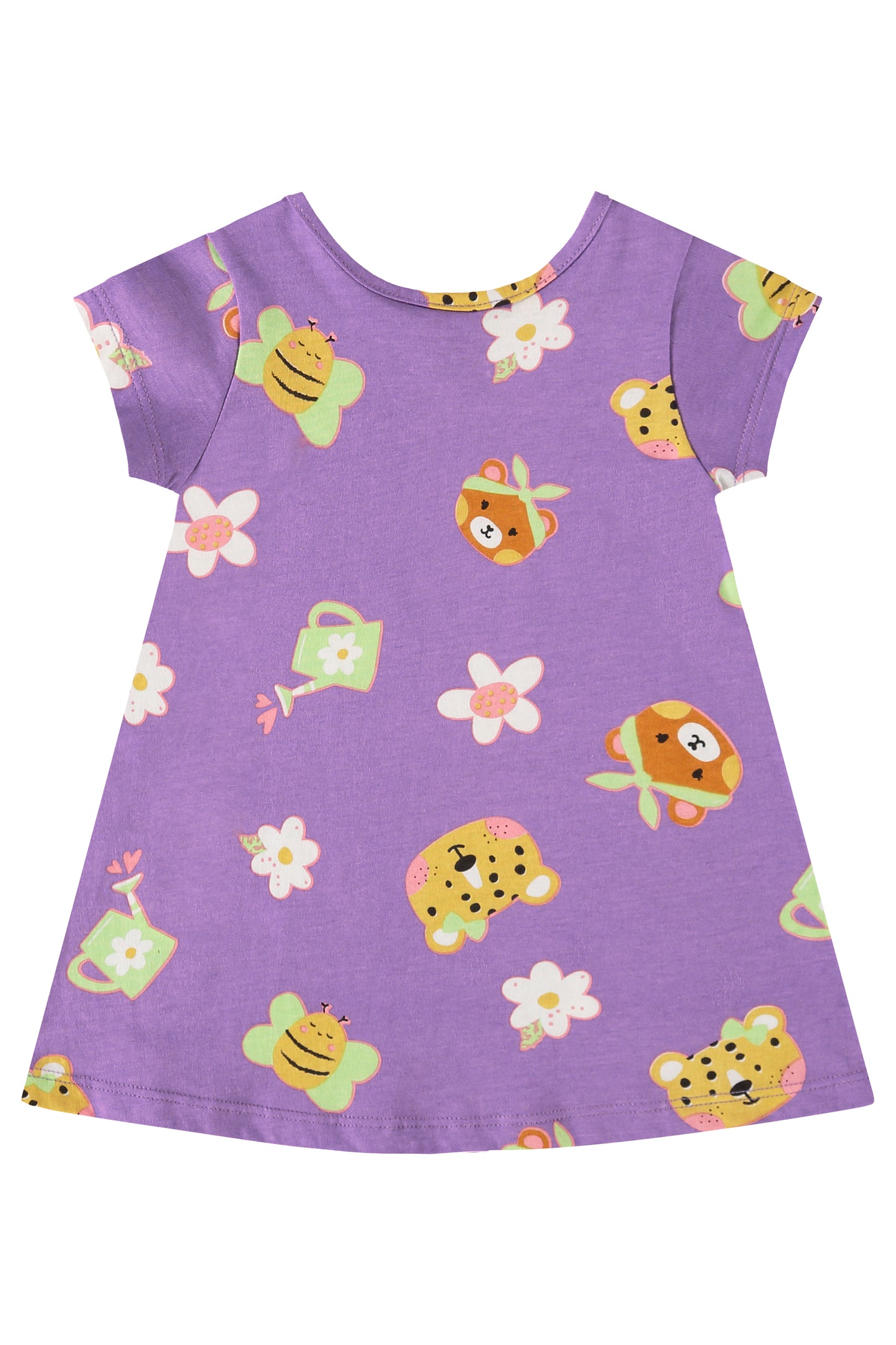 Vestido niña morado 17987 bee loop