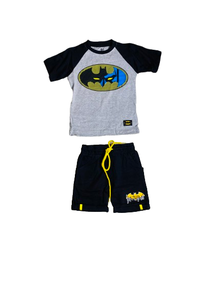 Set conjuntos dos piezas batman short y camisa 2 a 8 años C9-BA-948N 590350