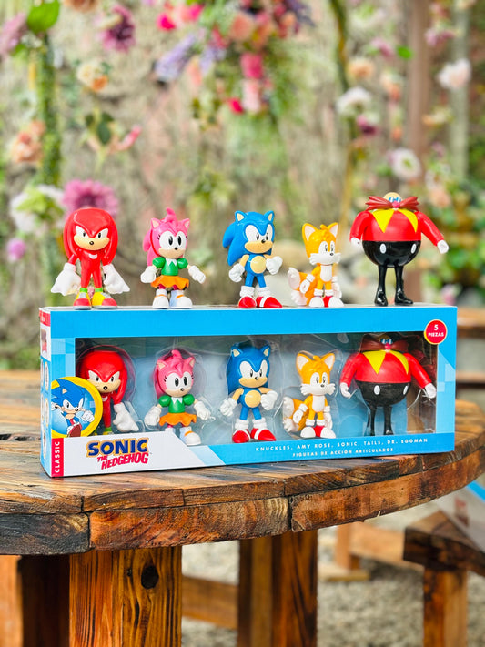 Juguete set figuras de sonic 750650