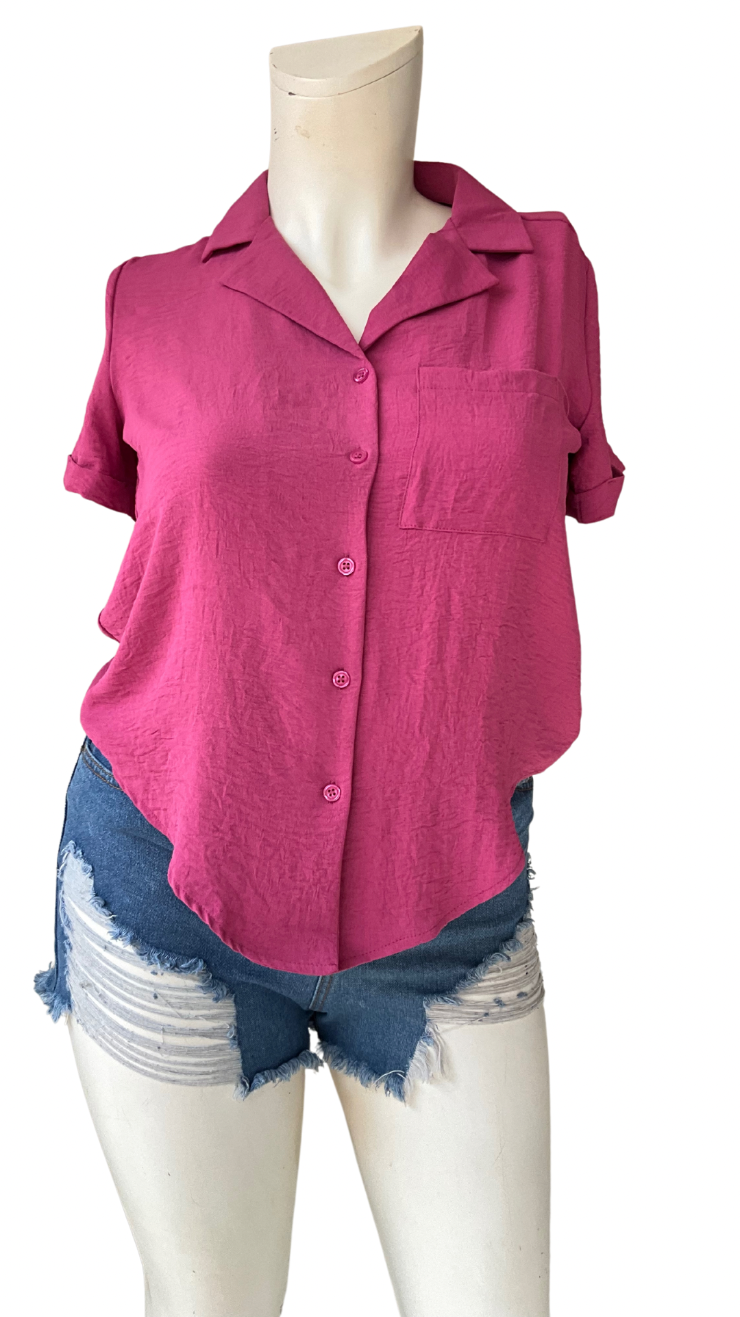 Camisa para dama mujer Morada CTD1152-16 595395