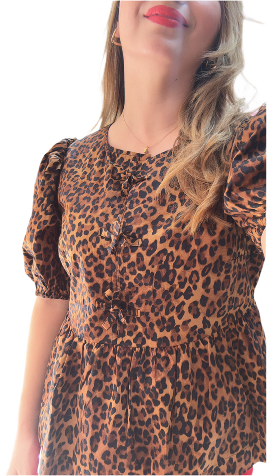 Camisa Blusa Dama Animal Print Old Navy