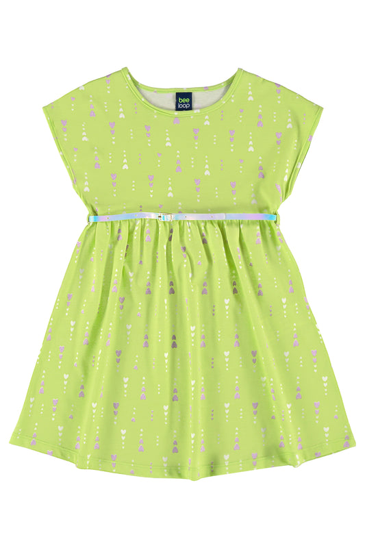 Vestido verde niña 18014 530445 bee loop