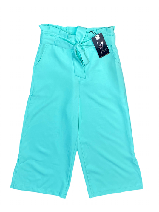 Pantalón Dama verde Menta Tela Formal con faja INT3:1735 590390