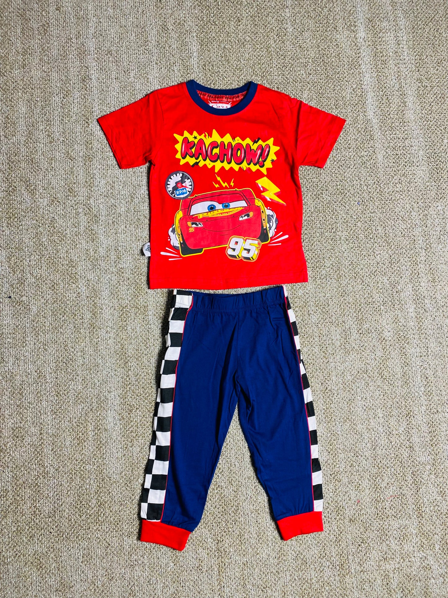 Pijama niño Cars 2-8 años A3-C3-109N