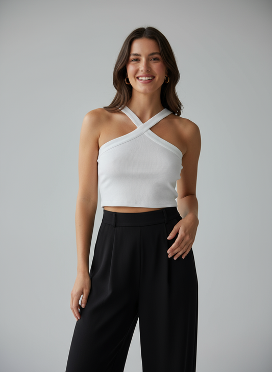 Camisa dama blusa  blanco CTD1169-30 315215