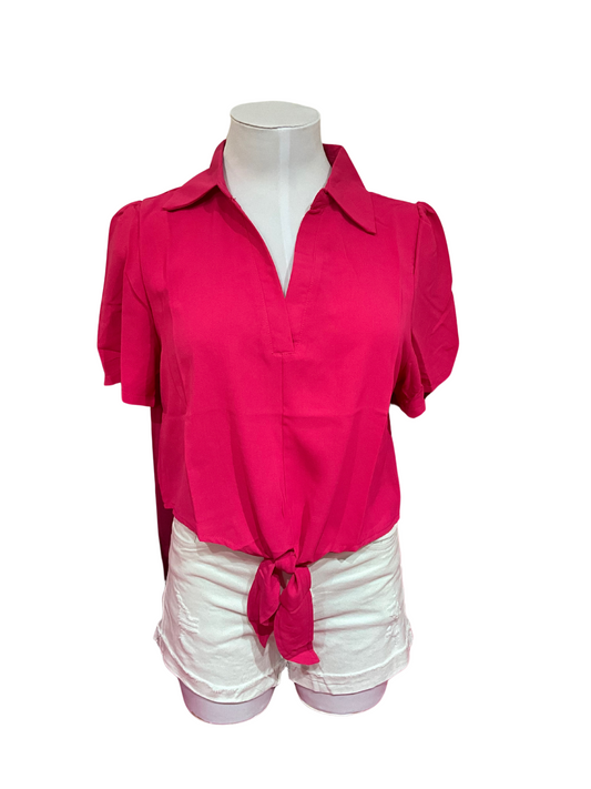 Camisa para dama Fucsia CTD1176-44