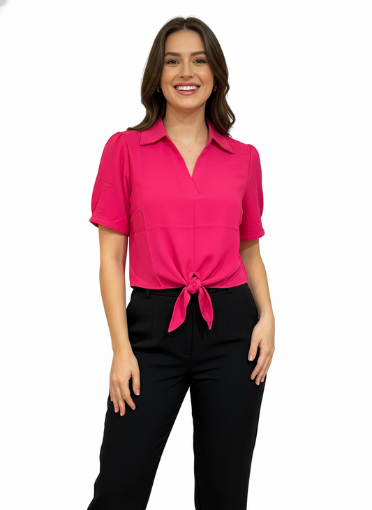 Camisa para dama Fucsia CTD1176-44 450350