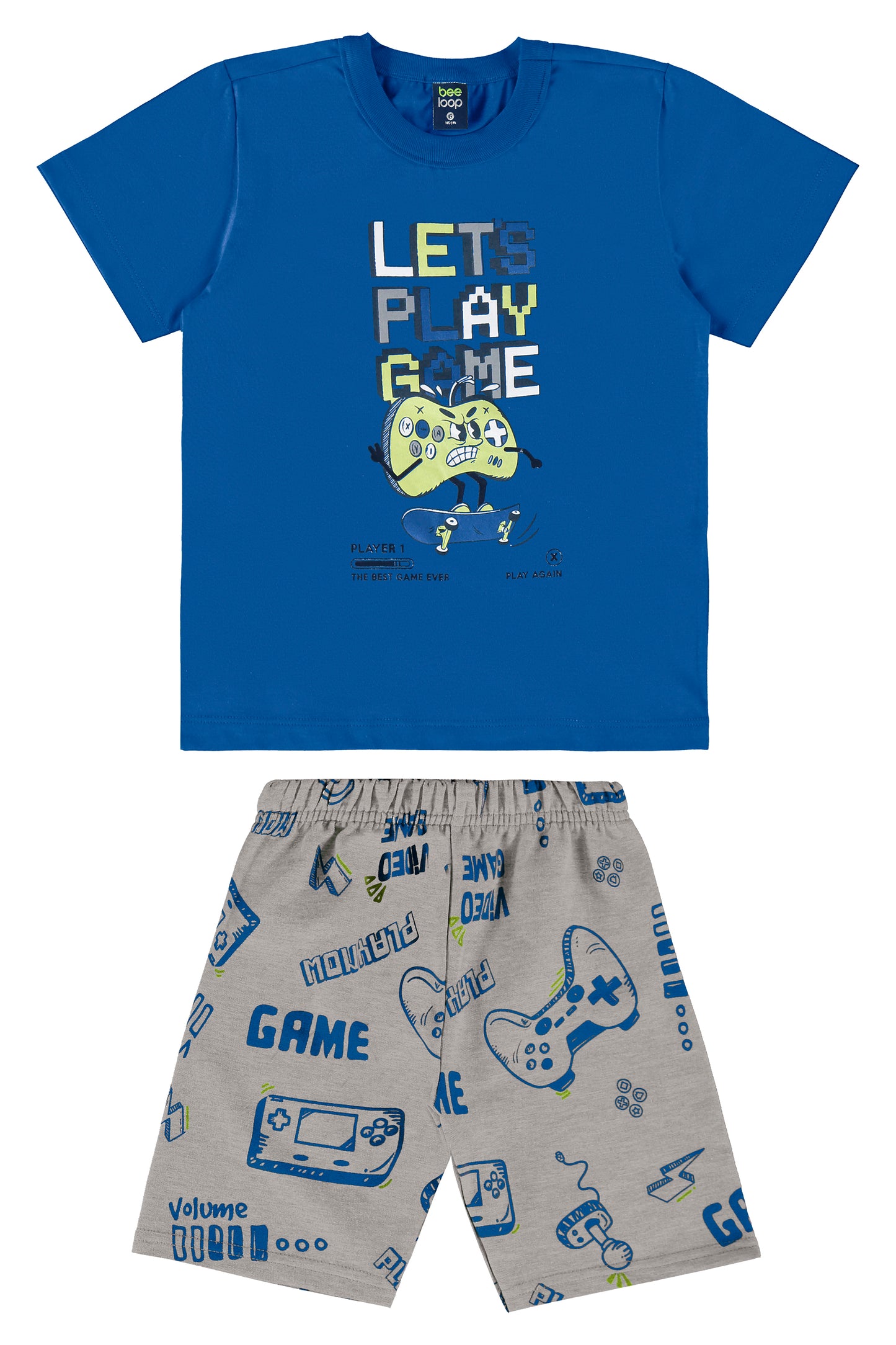 Conjunto short camisa Niño 18043 bee loop