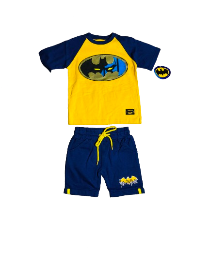 Set conjuntos dos piezas batman short y camisa 2 a 8 años C9-BA-948N 590350