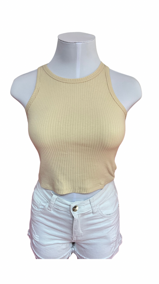 Camisa dama blusa beige nude CTD1169-17