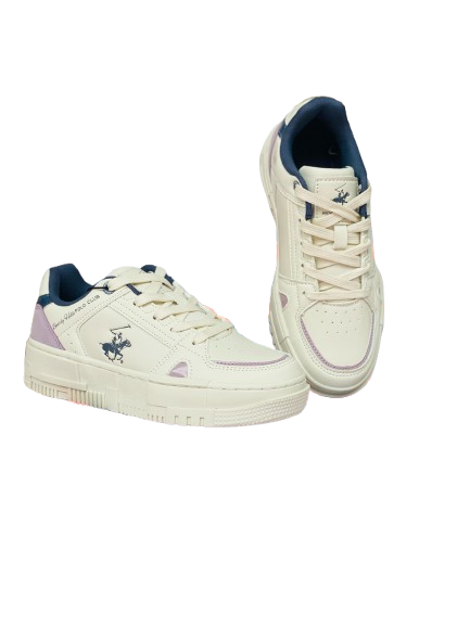 Tenis blanco morado azul Polo adulto mujer o niña grande ALIA-OFW-W4-B 1045865