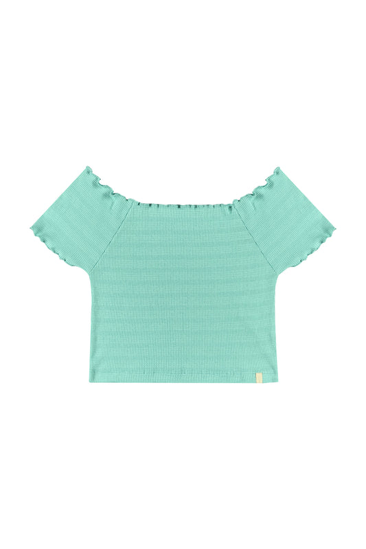 Camisa para niña verde menta 31877 345245 gloss