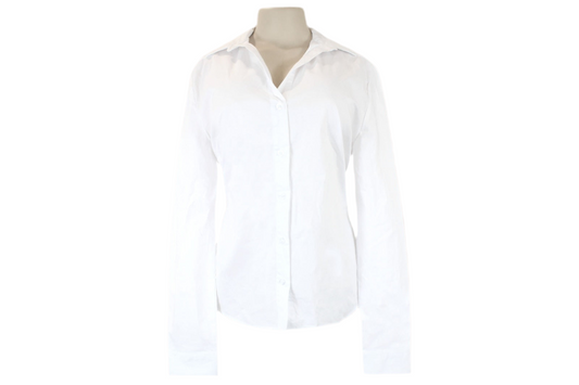 Camisa blanca formal botones mujer dama IN1-1607 Tallas SMLXL 490300