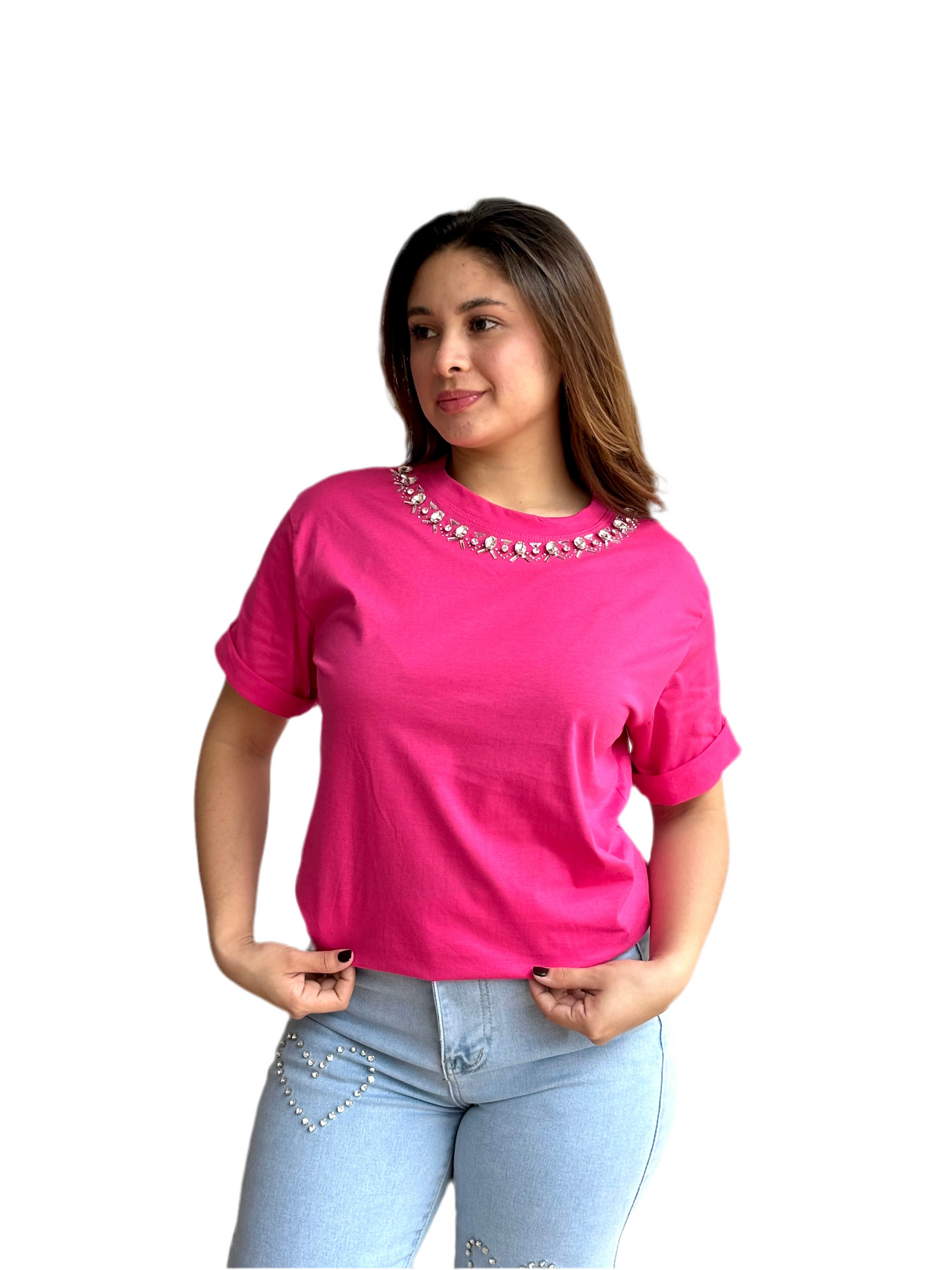 Blusa para Dama rosado  CTD1128-19  580375