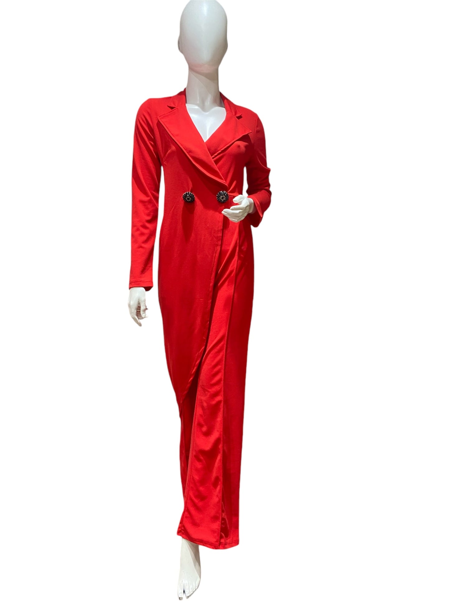 Jumpsuit rojo S-XL IN13-2601 790490