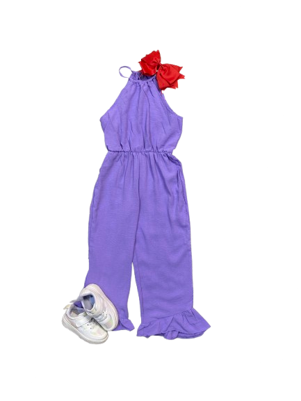 Jumper para niña enterizo  CJG1117-5 590350 morado lila