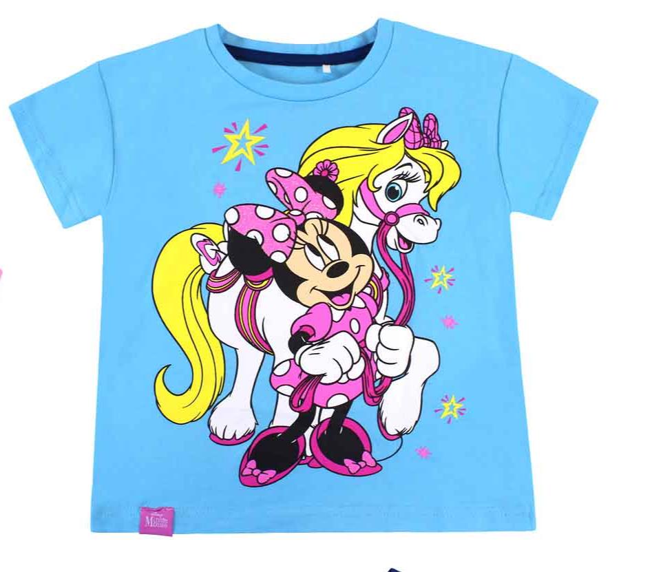 Camisa Minnie disney bebe niña 12m a 3T D1-MI-1282B azul