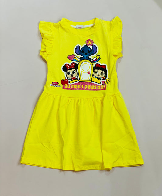 Vestido para niña Stitch amarillo D10-DB-105D 350255