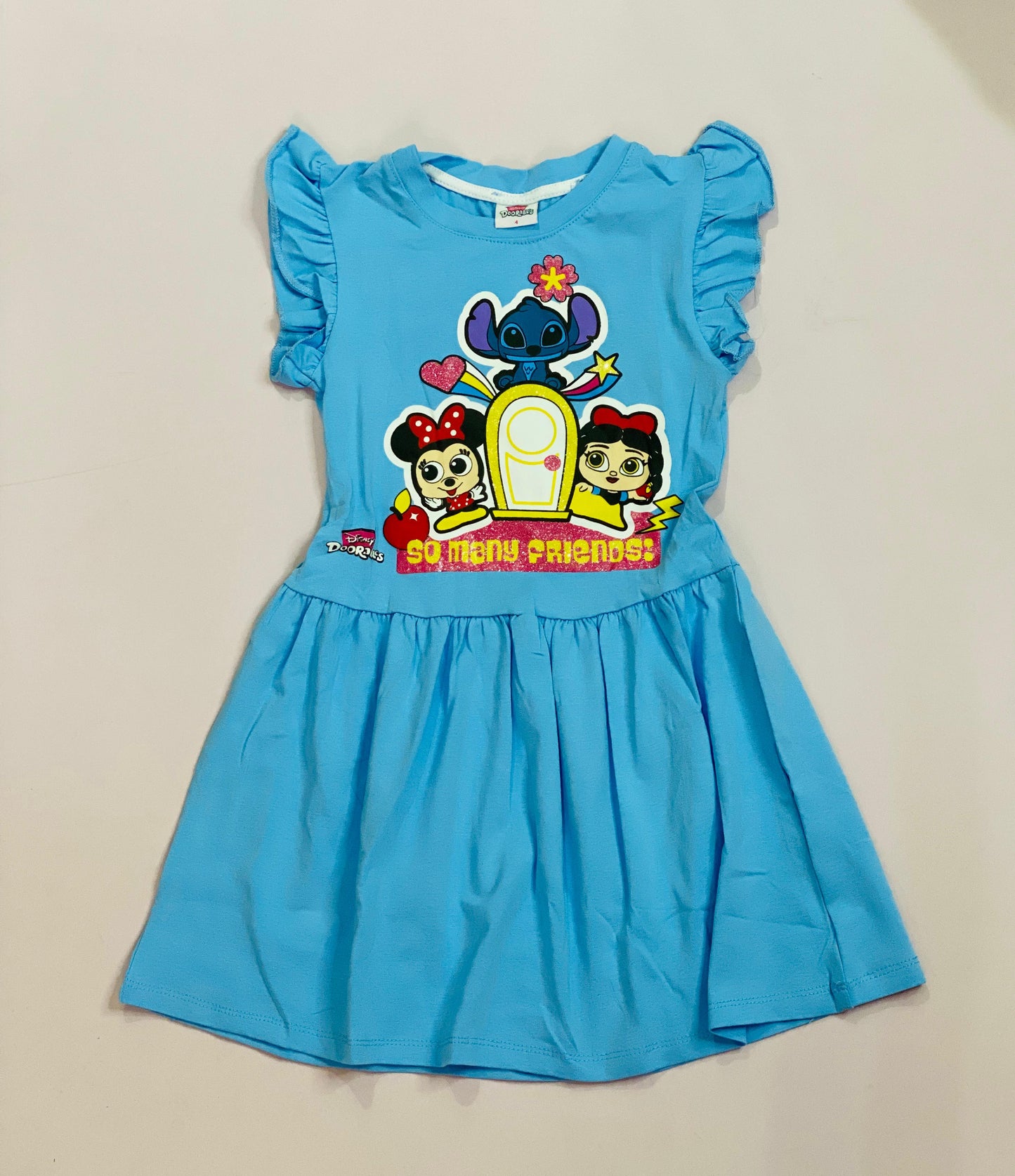 Vestido para niña Stitch azul D10-DB-105D 350255