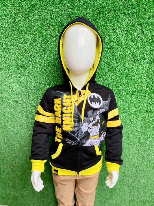 Sueter negro hoodie sudadera Batman niño 2 a 8 años C1-BA-109N 350245