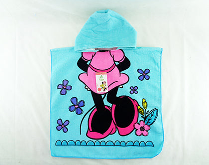 Toalla minnie con gorro D7-MI-211B