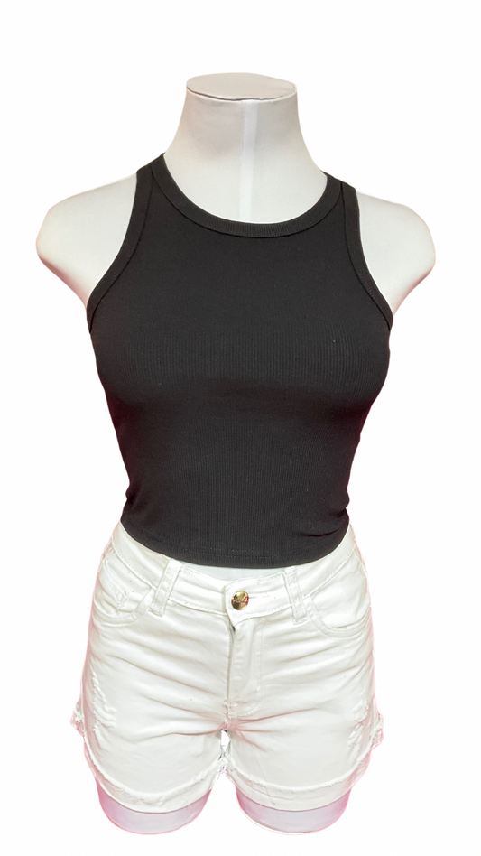 Camisa para Dama top basic negro CTD1170-35