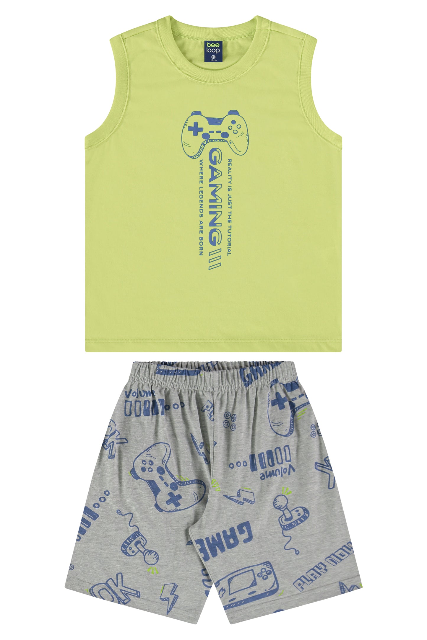 Conjunto short camisa Niño 18042 bee loop