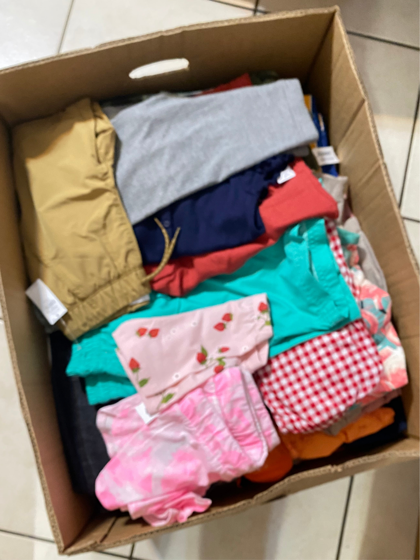 Cajas de ropa americana de Niño/ para emprendedores