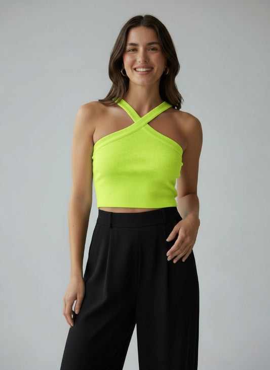 Camisa dama blusa amarillo CTD1169-30 315215