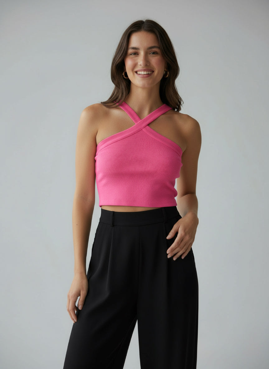 Camisa dama blusa rosada CTD1169-30 315215