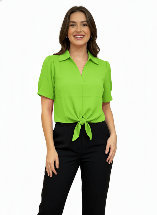 Camisa para dama Verde Lima CTD1176-44 450350