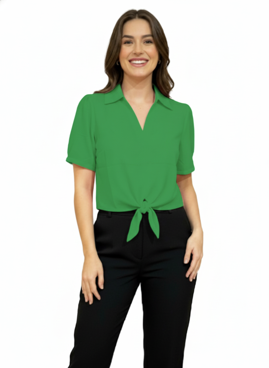 Camisa para dama Verde CTD1176-44 450350