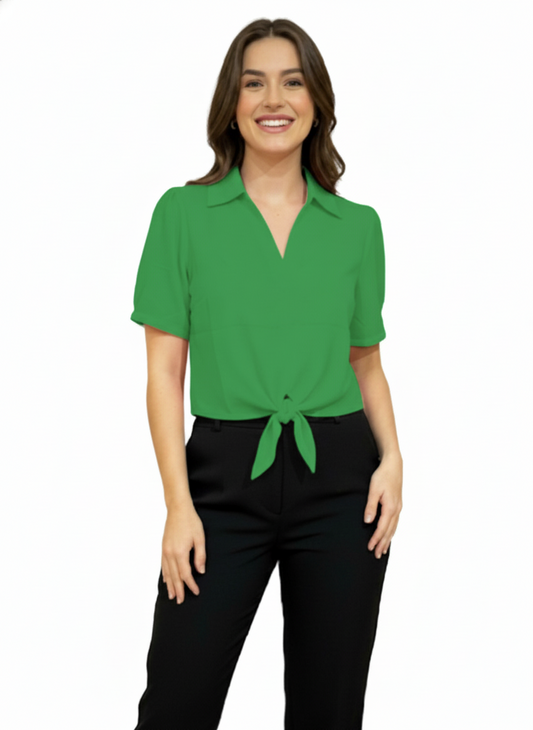 Camisa para dama Verde CTD1176-44 450350