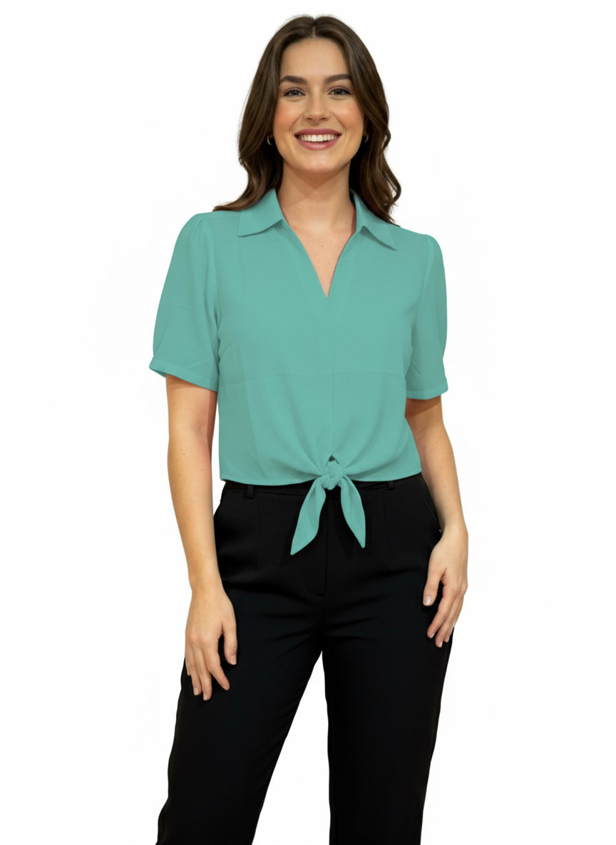 Camisa para dama Azul CTD1176-44 450350