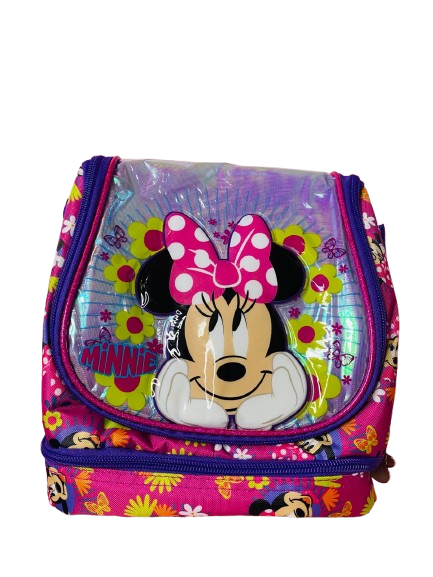 Lonchera minnie Rosado  205x225x135 075-03314  490345
