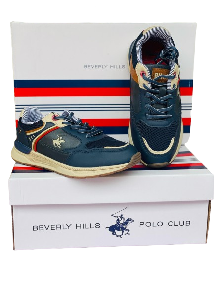 Tennis azules niño STORMY-NV-K5 Polo Club 1045990