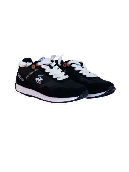 Tenis polo club para niño negro SAMMY-BL-K5 1045990