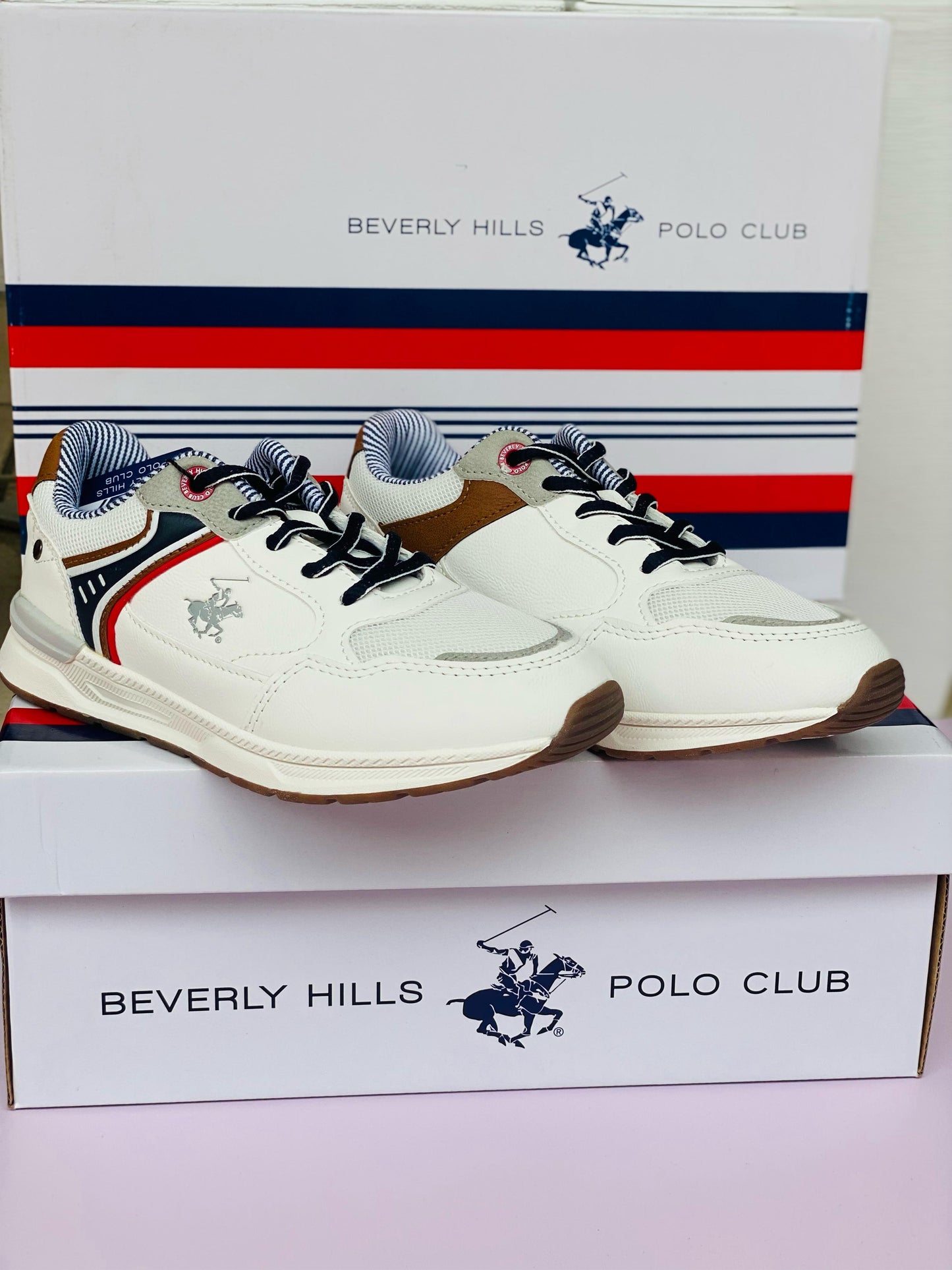 Tennis Blancos niño STORMY-WH-K5 Polo Club 1045990