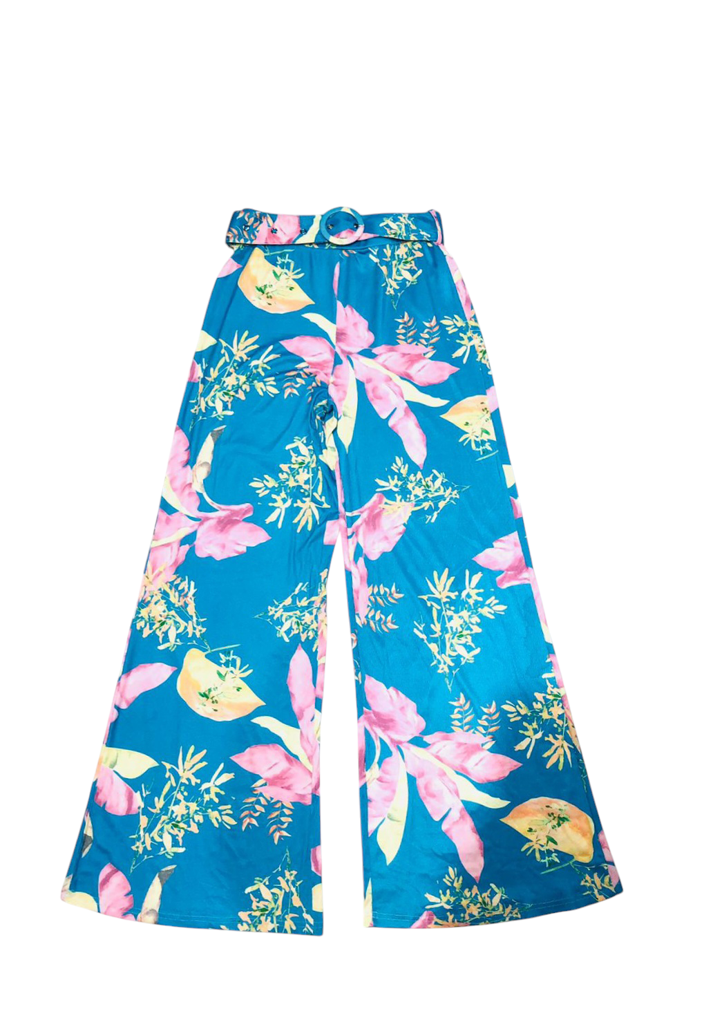 Pantalon floral Azul CS16445