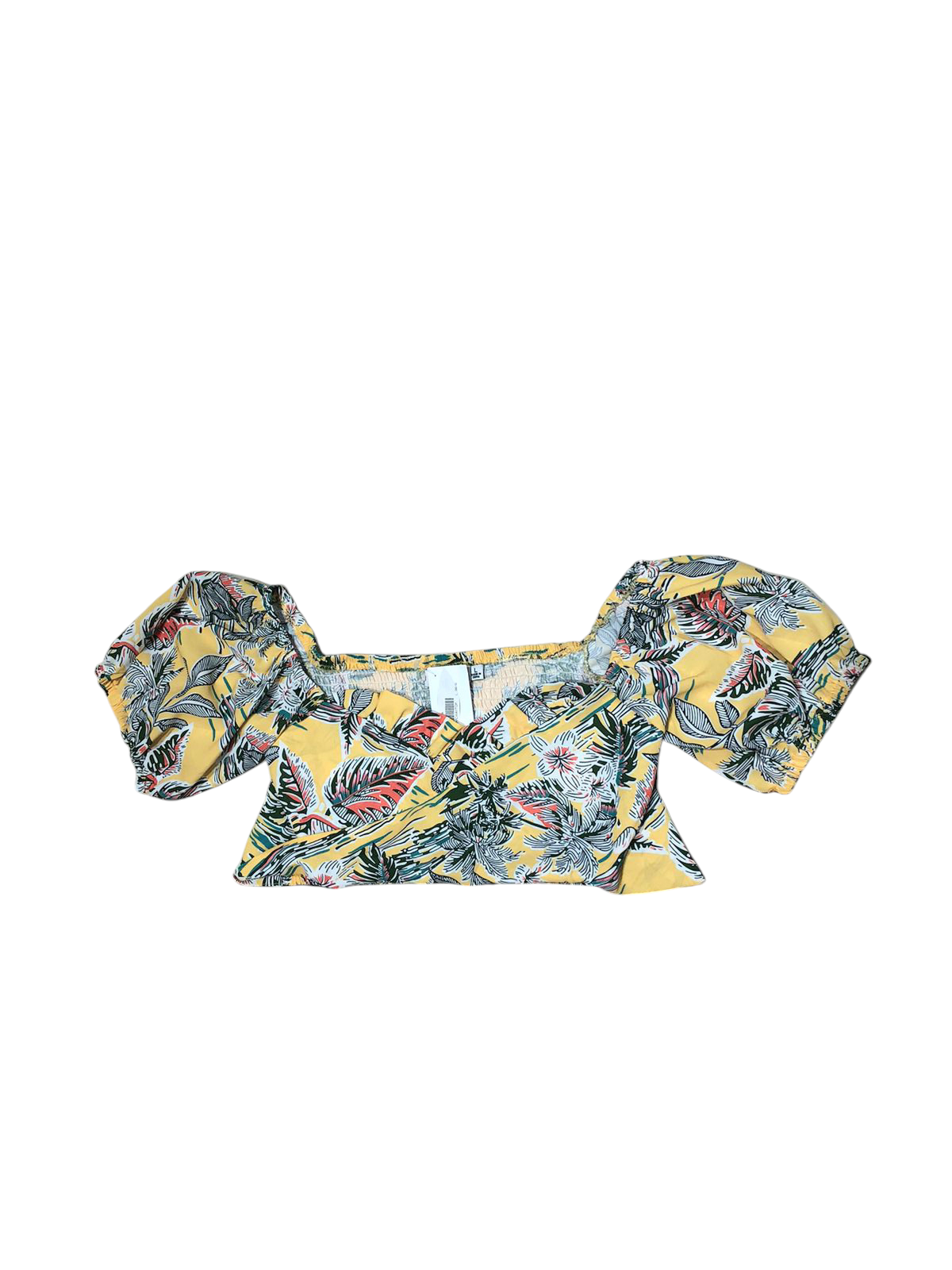 Crop top Amarillo Floral