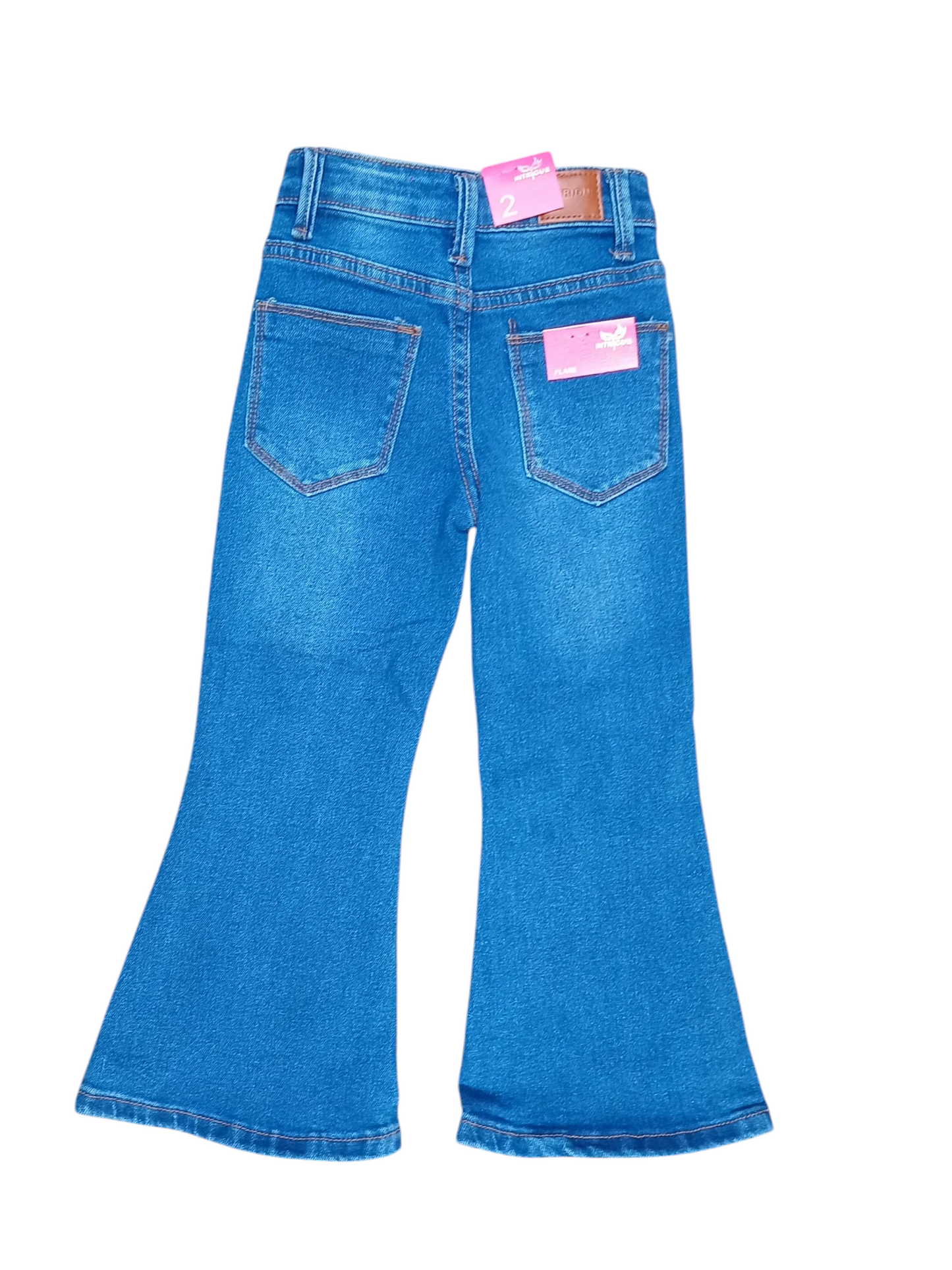 Pantalón Jean oscuro niña 2-8 IN2-2480